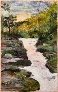 Sunset on the Strid - Bolton Abby